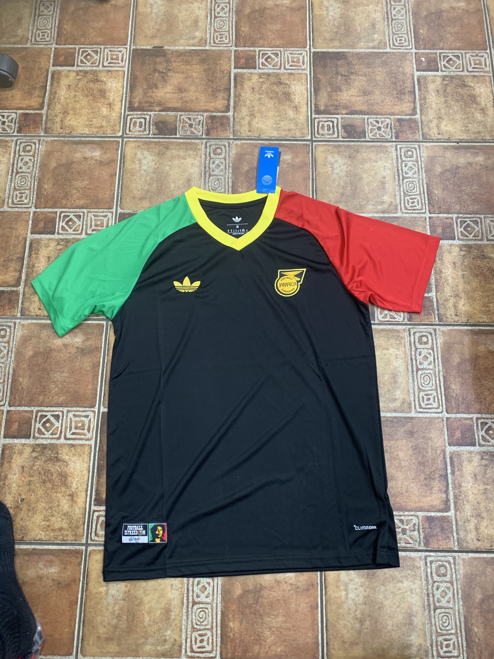 adidas Originals Jamaica 2026 World Cup Training Jersey Size M